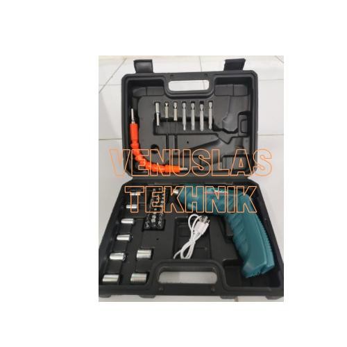 Obeng Elektrik MDON JP42 Cordless Screwdriver Cas Bor Tangan MDON JP42