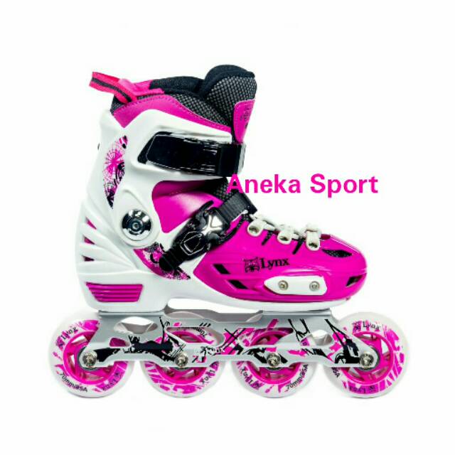 Sepatu Roda Lynx BM 135 Pink + Baut Bajai