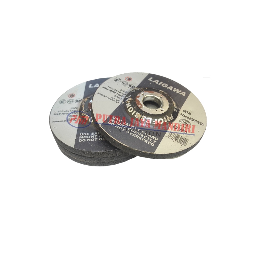 Laigawa Batu Poles 4 Inch / Grinding Wheel Double Layer 4 Inch