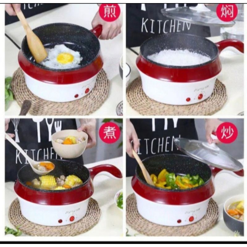 Panci wajan elektrik wajan multifungsi
