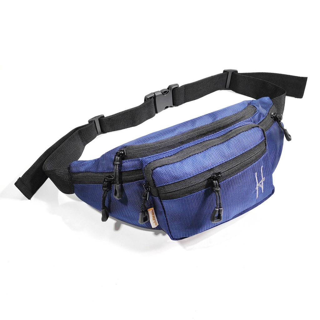 Tas Heavy Waistbag Pria Premium Distro - Tas Pinggang Cowok Heavy