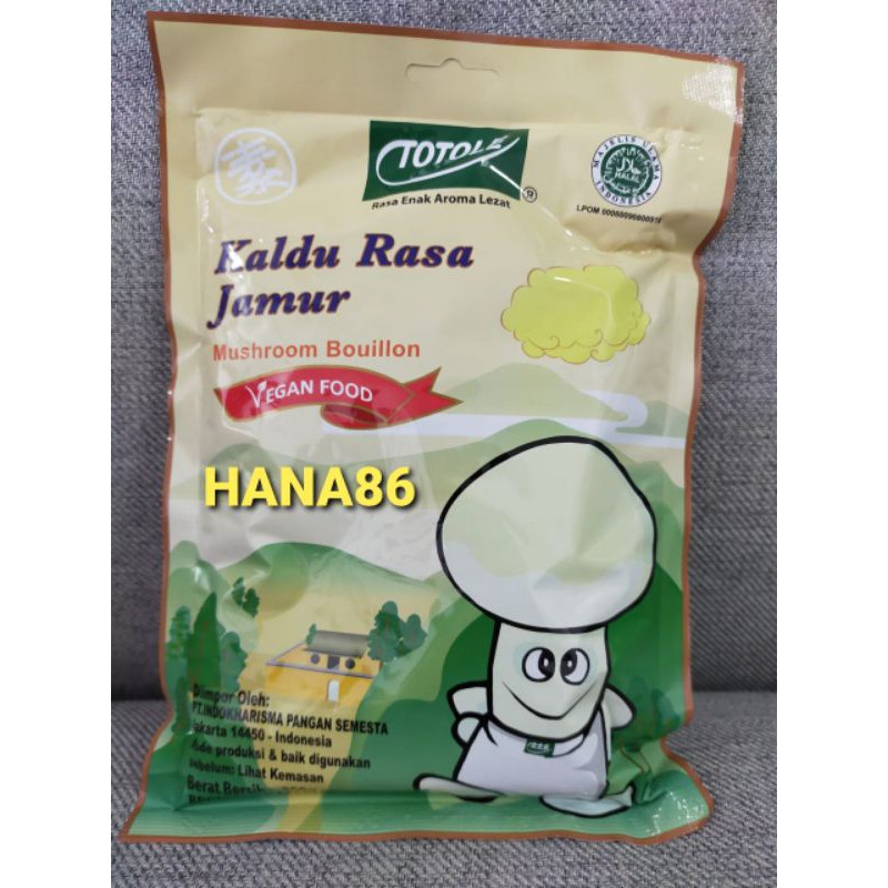 

Totole kaldu Jamur 200gram