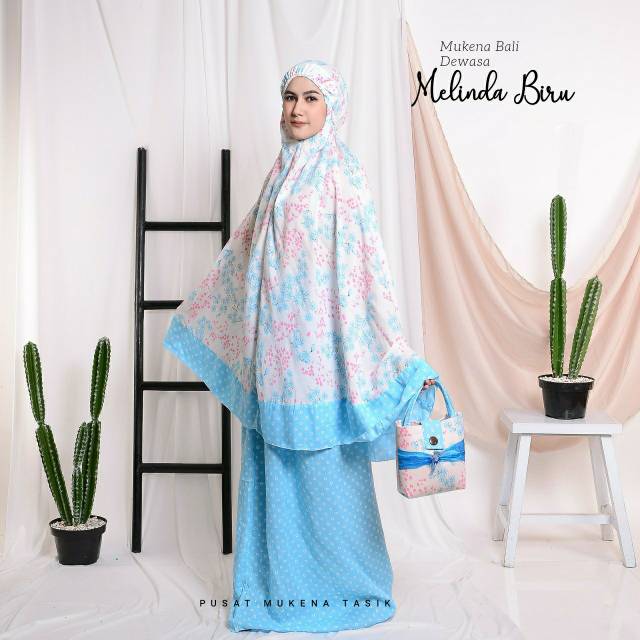 MUKENA DEWASA BALI MELINDA | MUKENA KATUN RAYON FATINA | GROSIR MUKENA MONA MURAH