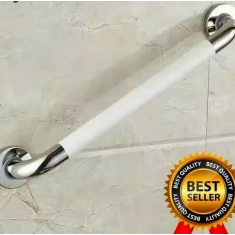 Grip bar anti slip 80 cm / pegangan kamar mandi anti slip /  Grab bar stainless stell