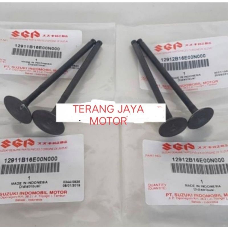 PAYUNG KLEP SATRIA FU 150 FU150 SUZUKI ORI 1SET 4PCS