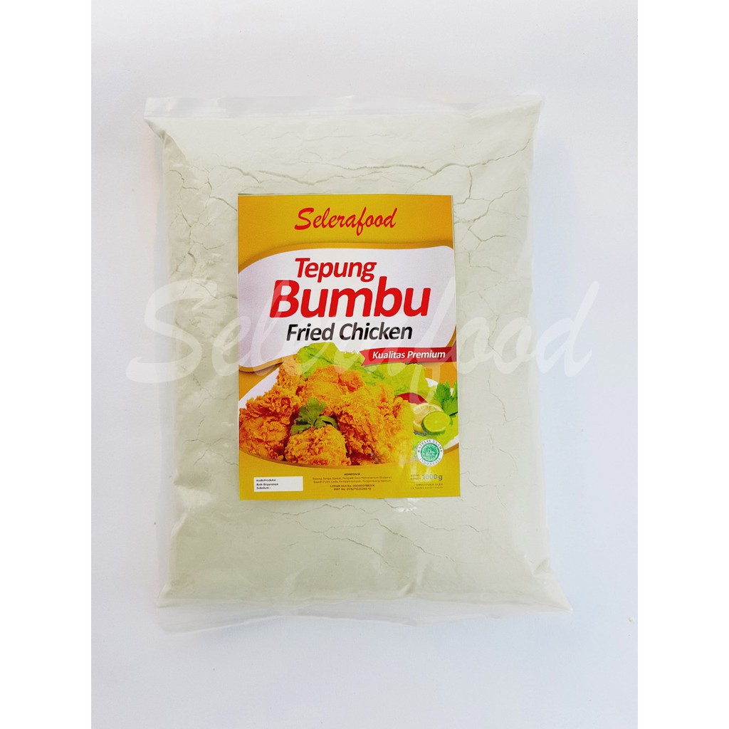 Tepung Bumbu Fried Chicken Premium Berat 1 Kg Merk Selerafood