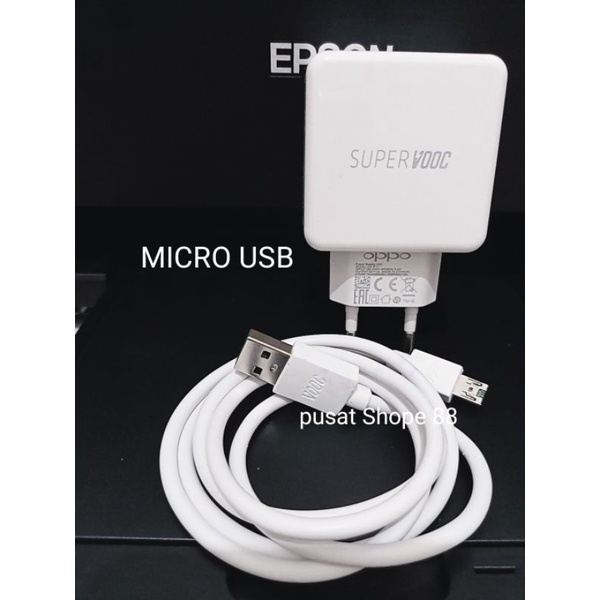 TRAVEL CHARGER TC OPPO R17 4.0A  ORI 100% VOOC FAST CHARGING