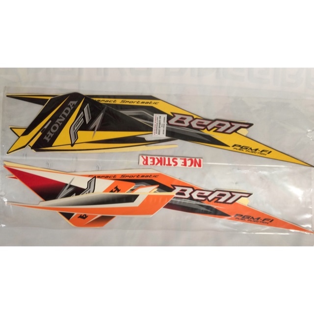 STIKER STRIPING HONDA BEAT FI 2014 CW