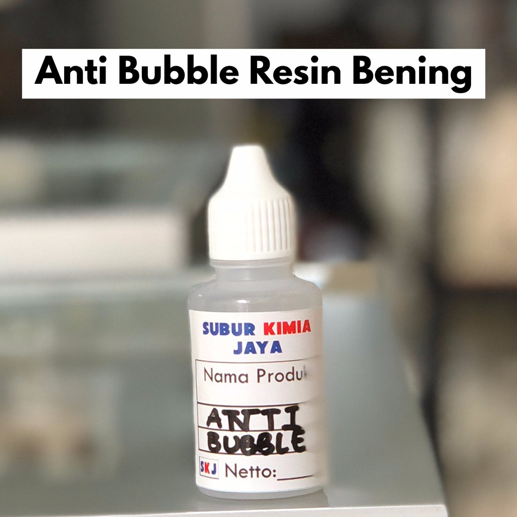 

Anti Bubble Resin / Anti Gelembung / Anti Buble 35 ML