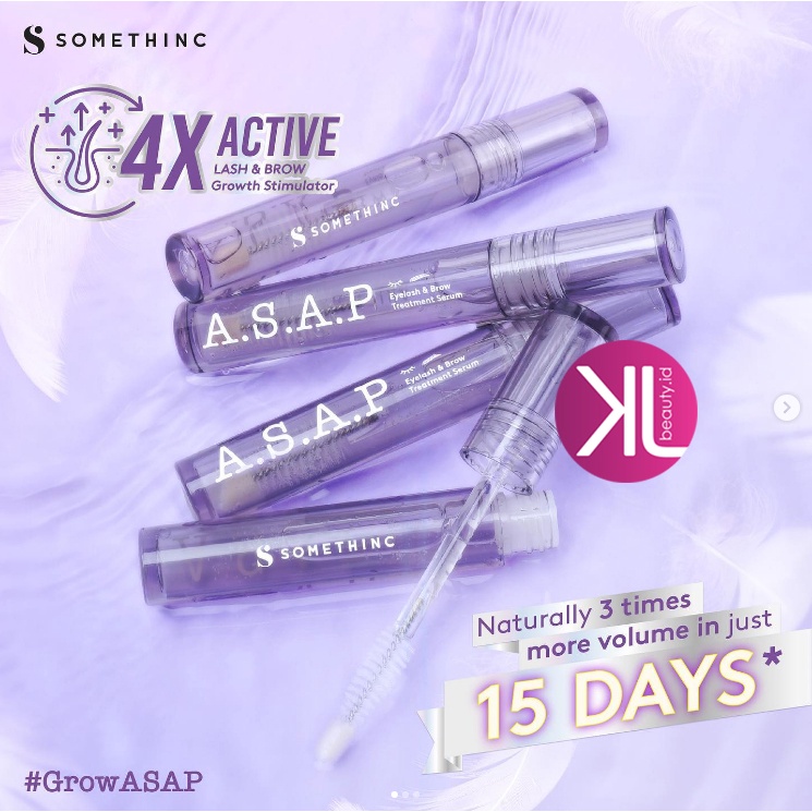 SOMETHINC ASAP Eyelash &amp; Brow Treatment Serum Bulu Mata dan Alis