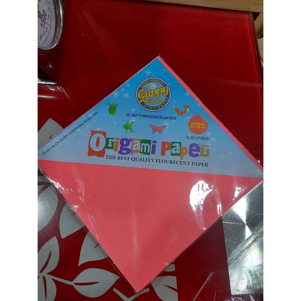

Guppy Kertas Origami 20 x 20 (Pak Isi 50 Lembar)