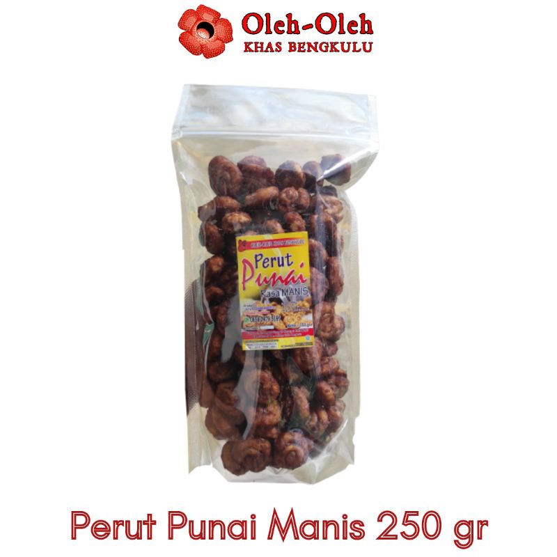 PERUT PUNAI MANIS KHAS BENGKULU NETTO 250 GR / OLEH OLEH KHAS BENGKULU / MAKANAN KHAS BENGKULU