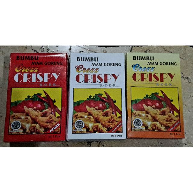 

Tepung bumbu ayam goreng CRISPY