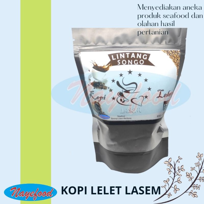 

Kopi bubuk lelet lasem asli original