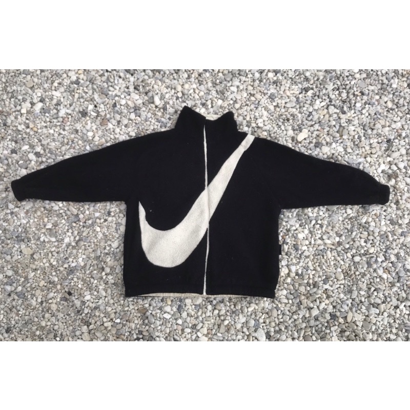 NIKE BIG SWOOSH REVERSIBLE SHERPA JACKET