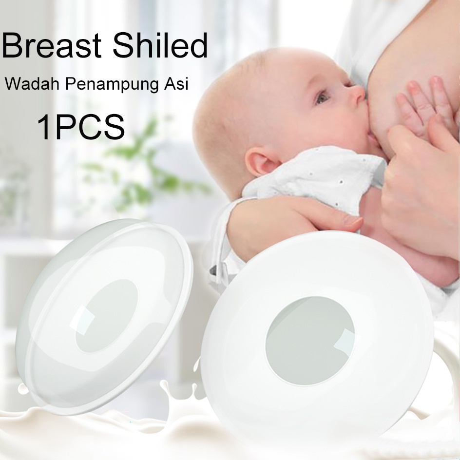 Wadah Penampung Tetesan ASI Silikon / Breastpad Saver Shield/ Breast Milk Collector Pengumpul ASI Portable 1PCS F739