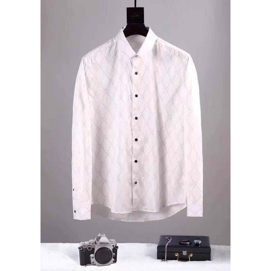 KEMEJA PRIA/ATASAN PRIA LENGAN PANJANG GUCCI ORIGINAL HIGH QUALITY