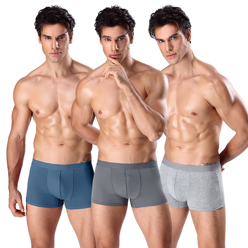 Celana Dalam Pria Boxer Brief Sexy Bahan Elastis  1pcs harga Y030