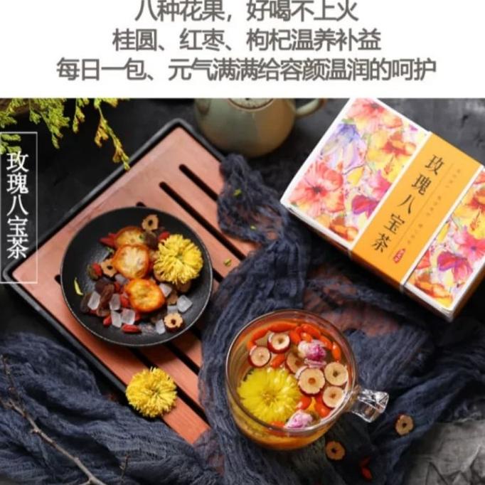 

[[COD]] Eight treasure flower tea/Ba bao cha Beli 1 gratis 1