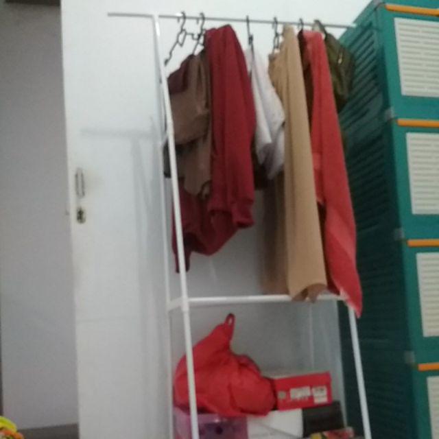 Triangle Stand Hanger Standing Rak Serbaguna Gantungan Serbaguna