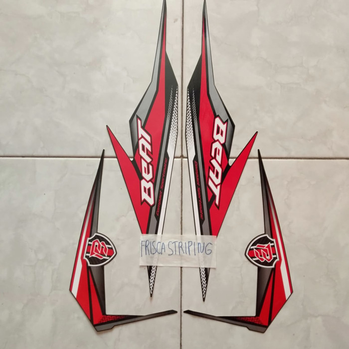 striping beat 2019 hitam