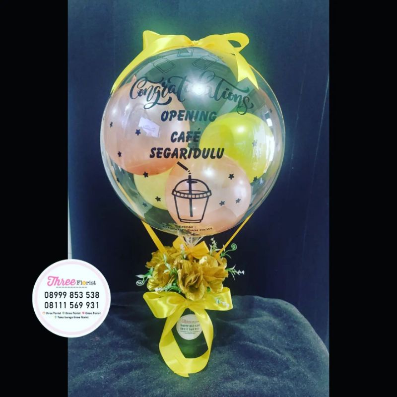 box bunga balon / balon hadiah ucapan grand opening / hadiah ucapan grand opening / hadiah ucapan co