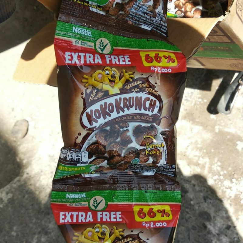 

Koko Krunch Flowpack 10(10+15gr)