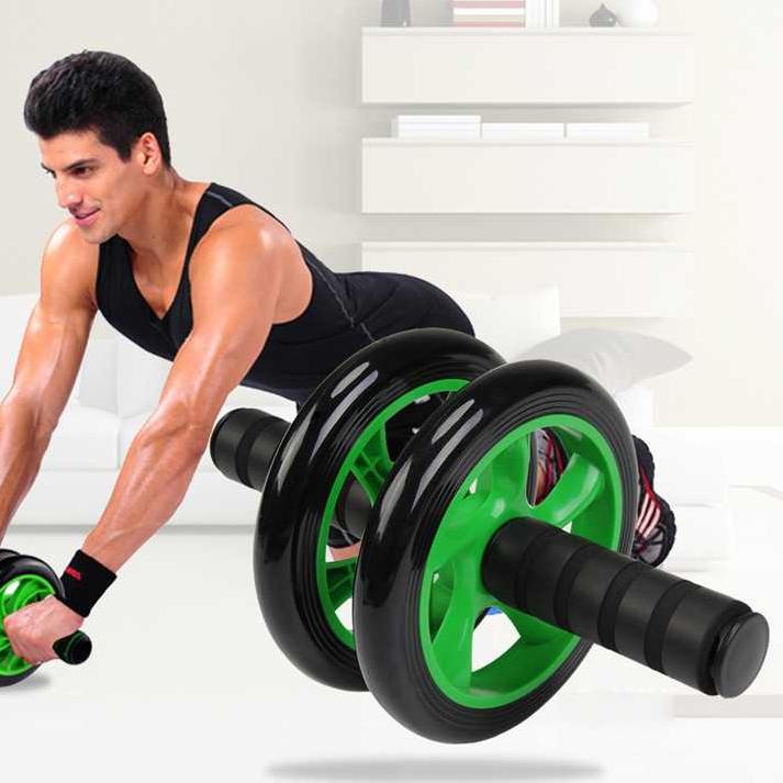 Penjualan Terbanyak.. Ab Roller Wheel Abs Roll Sport Alat Olahraga Fitnes Dirumah Alat Fitnes Rumaha