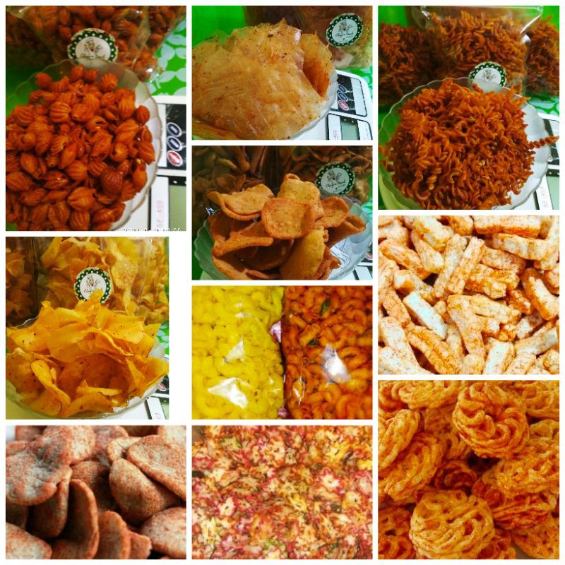 

Cemilan pedas nampol, renyah, fresh serba 5000