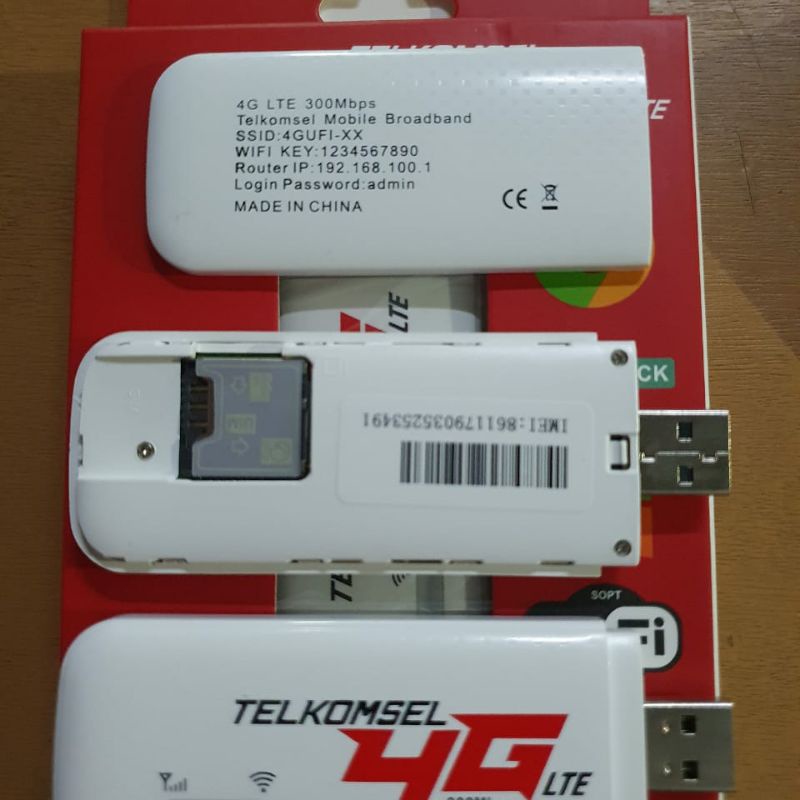 Modem USB WiFi Telkomsel 4G LTE 300Mbps