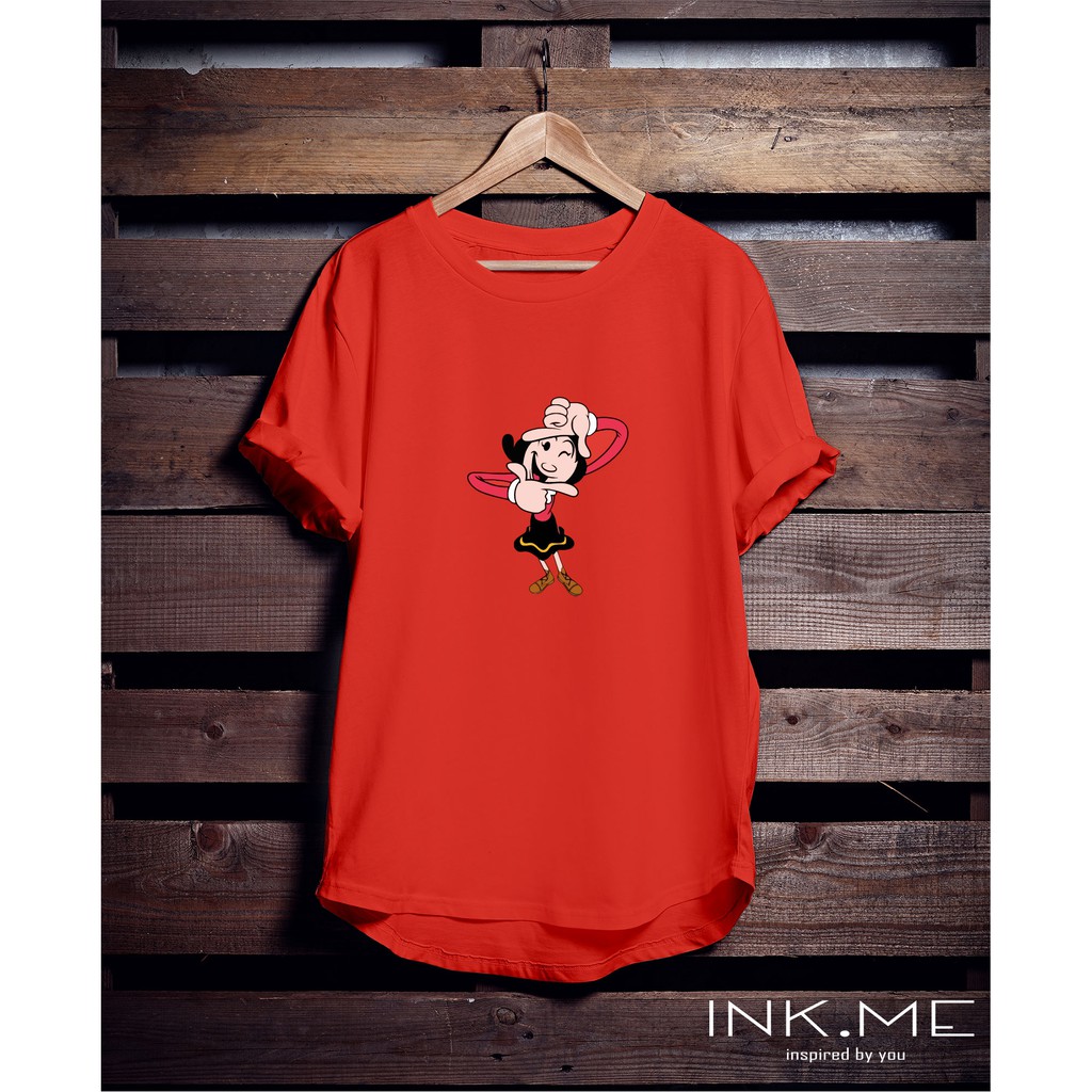 OLIVE OYL POPEYE/ POPEYE COLLECTION / OLIVE TSHIRT/ KAOS WANITA/ KAOS SABLON POPEYE