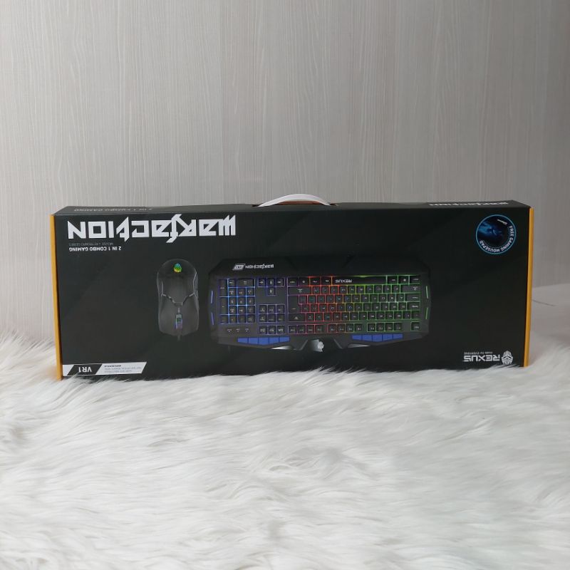 Rexus Keyboard Mouse Warfaction VR1 backlight