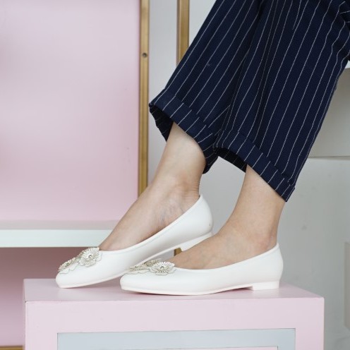 Sara Sara CANTIKA Jelly Shoes Sepatu Jelly wanita sepatu kerja kasual flat shoes jelly terbaru