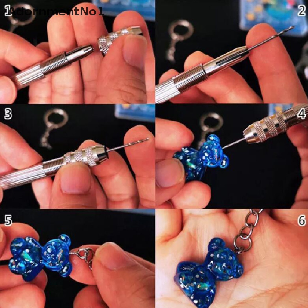 (AdornmentNo1) Bor Tangan Keyless Bahan Resin Untuk Perhiasan