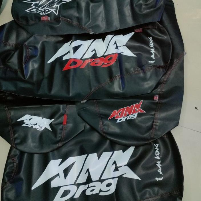 Stock New sarung jok kain jok king drag beat Mio Vario 125 150 dll #tiktoktrend