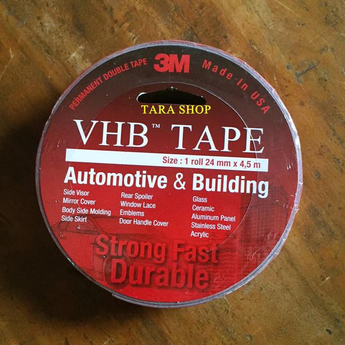 

[[BISA COD]] DOUBLE TAPE FOAM VHB 4900 24 mm X 4.5 MTR 3M - 7200047 BOOM SALE Kode 1297
