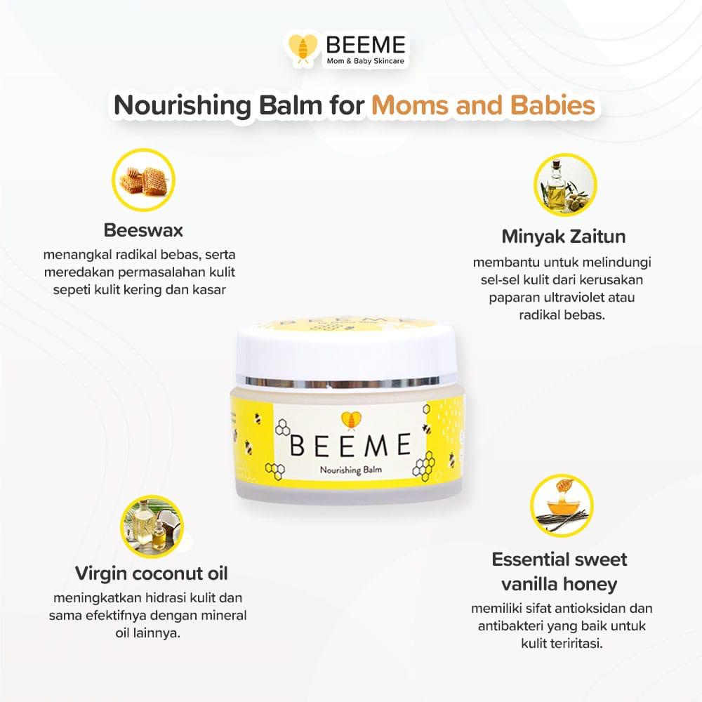 (Free Gift) BEEME Nourishing Balm | Skincare Ibu dan Anak Original