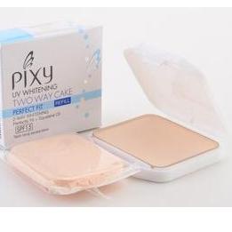 ❅ Pixy Two Way Cake Perfect Fit REFILL ASLI Bedak Pixy Kosmetik ☊