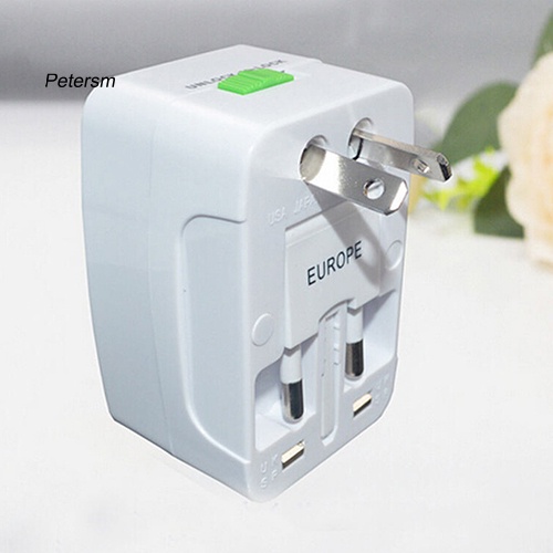 Adapter Power Charger Universal All In One Internasional Au / Uk / Us / Eu Untuk Travel