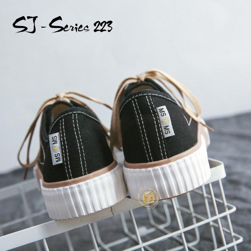 [Jwalk] Sepatu Sneakers Tali Pria Casual wear  Kualitas Import Super Premium - 223- NO BOX