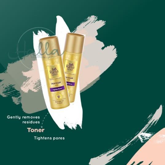 Produk Terbaru Safi Malaysia Safi Rania Gold Toner 100ml Shopee Indonesia