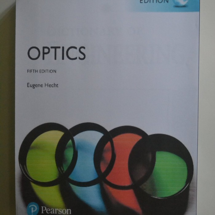 Jual Optics 5th edition by eugene hecht Shopee Indonesia