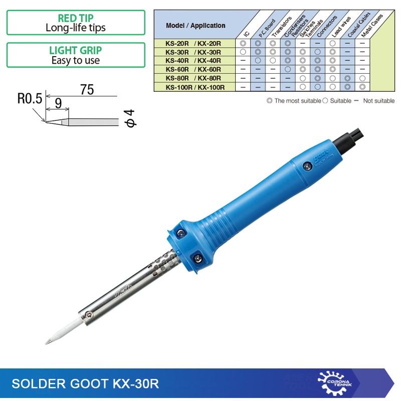 Solder Goot KX-30R - General Electronics Soldering Irons