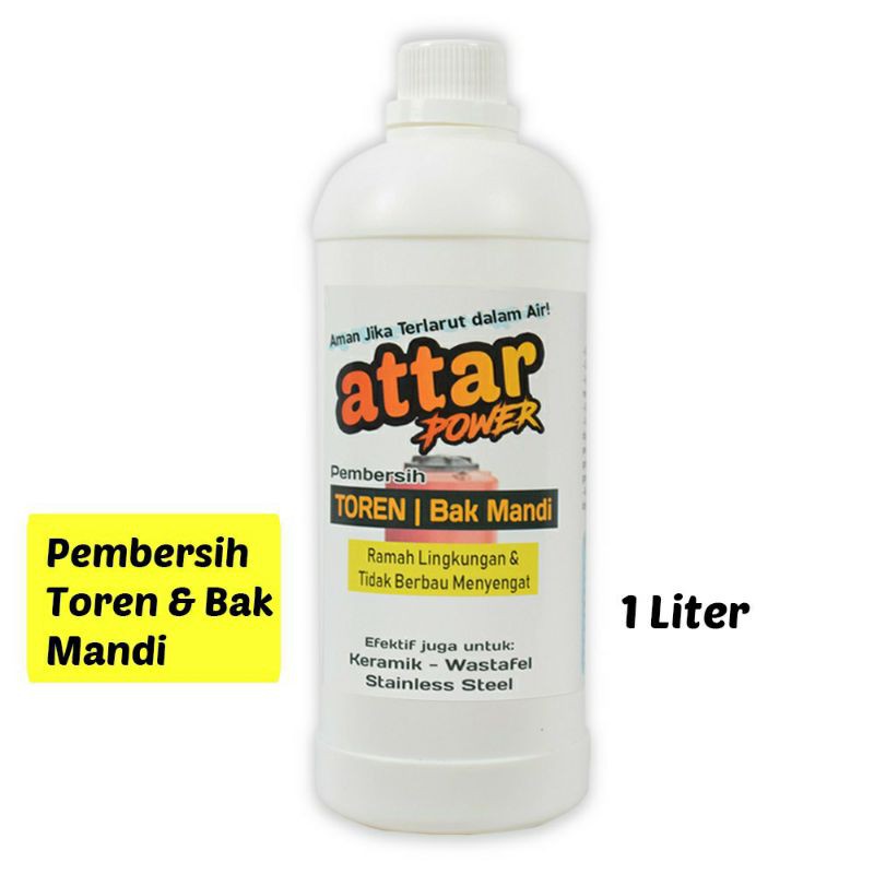 ATTAR POWER Pembersih Toren  1 Liter- Toren Air, Pembersih Bak Mandi