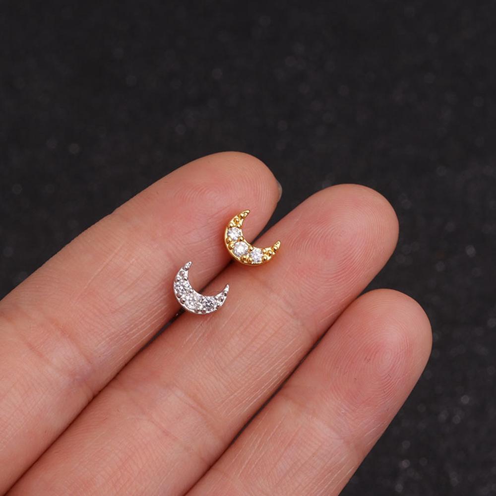 Lily Tragus Tindik Tulang Rawan 44gaya Telinga Stud Helix Perhiasan Seksi Anting Tulang Telinga