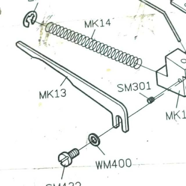 MK13 Asli Siruba Tahanan Benang Baling-Baling - Theard Guide Siruba