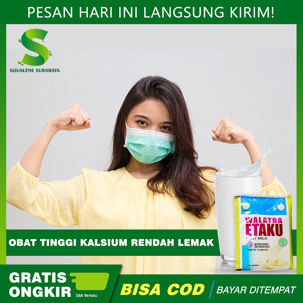 

Obat Tinggi Kalsium Rendah Lemak - Susu Untuk Kecerdasa Otak Anak - Peninggi Badan Alami - Susu Penambah Tinggi Badan Alami - Walatra Etaku Susu Kambing 100% ASLI [COD]