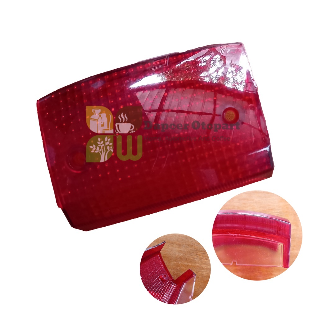Mika Stoplamp Grand Legenda Kaca Lampu Rem Belakang Motor Bebek Honda GN5