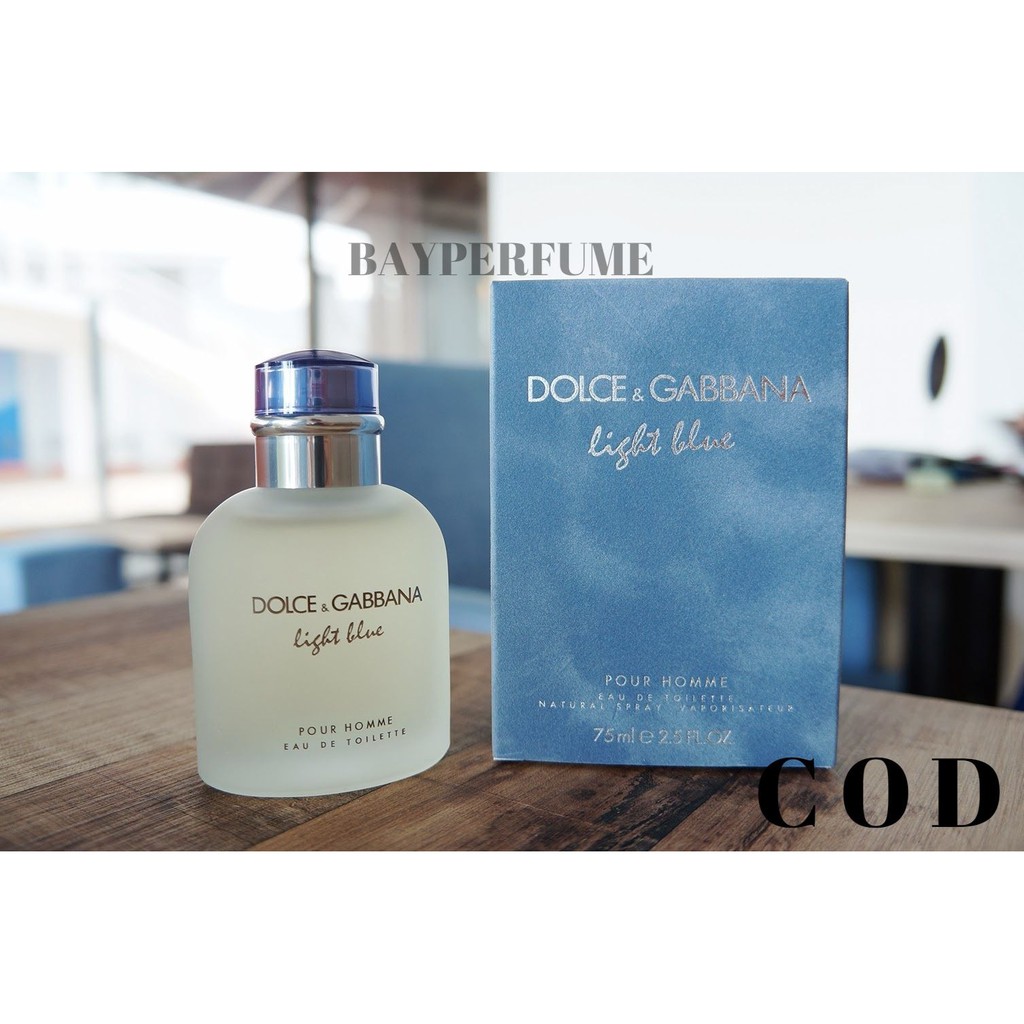 Parfum Pria D&G DolcE & GabbanA Light Blue EDT 150ml - MINYAK WANGI LAKI LAKI ORI ORIGINAL SINGAPORE