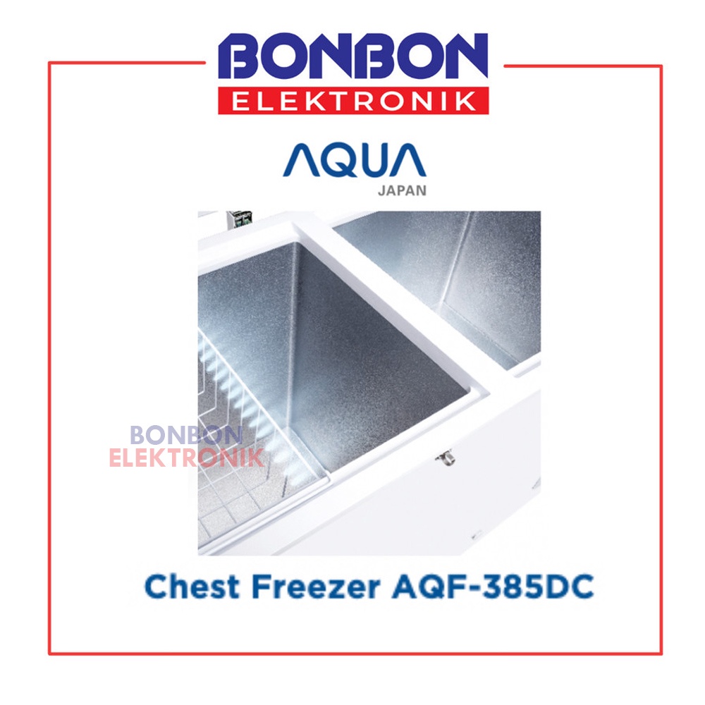 AQUA Chest Freezer 365L AQF-385DC / AQF 385 DC Dual Chamber